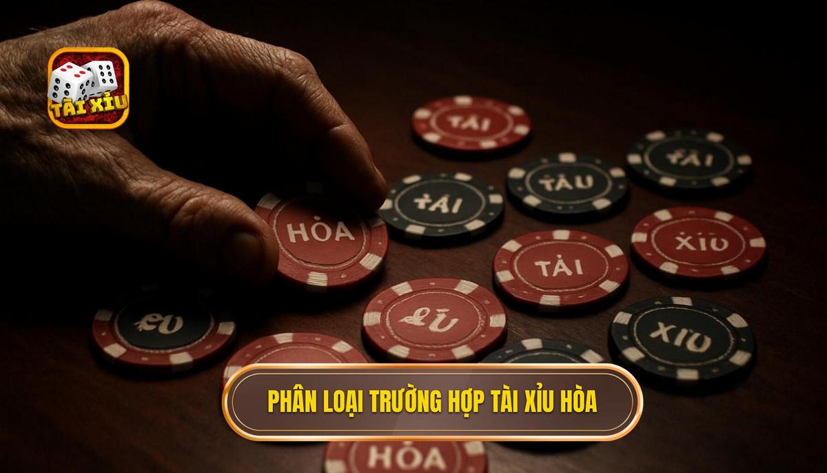 Phân loại các trường hợp tài xỉu hòa phổ biến hiện nay