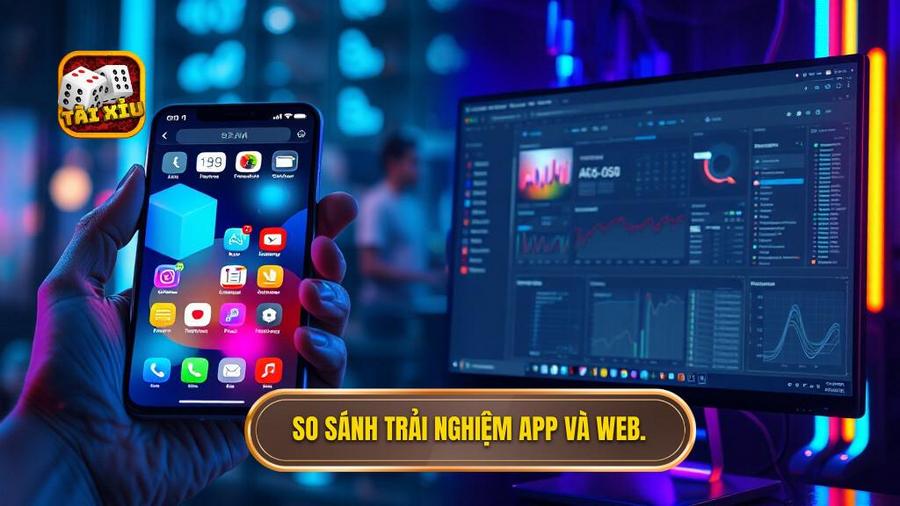 2. So sánh trải nghiệm App và Web.
