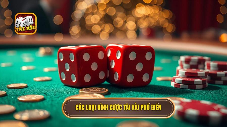 Tài Xỉu Casino: Nghệ Thuật Chinh Phục Đỉnh Cao Cá Cược Trực Tuyến 2 Các loại hình đặt cược phổ biến trong tài xỉu casino