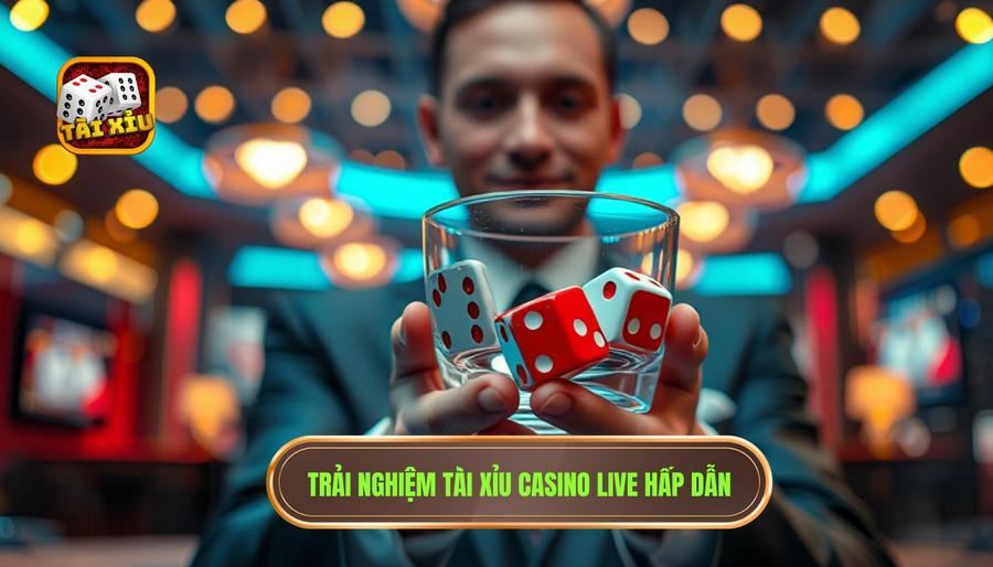 Trải nghiệm tài xỉu casino live hấp dẫn